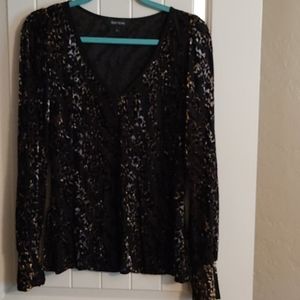 Karen Kane animal print top